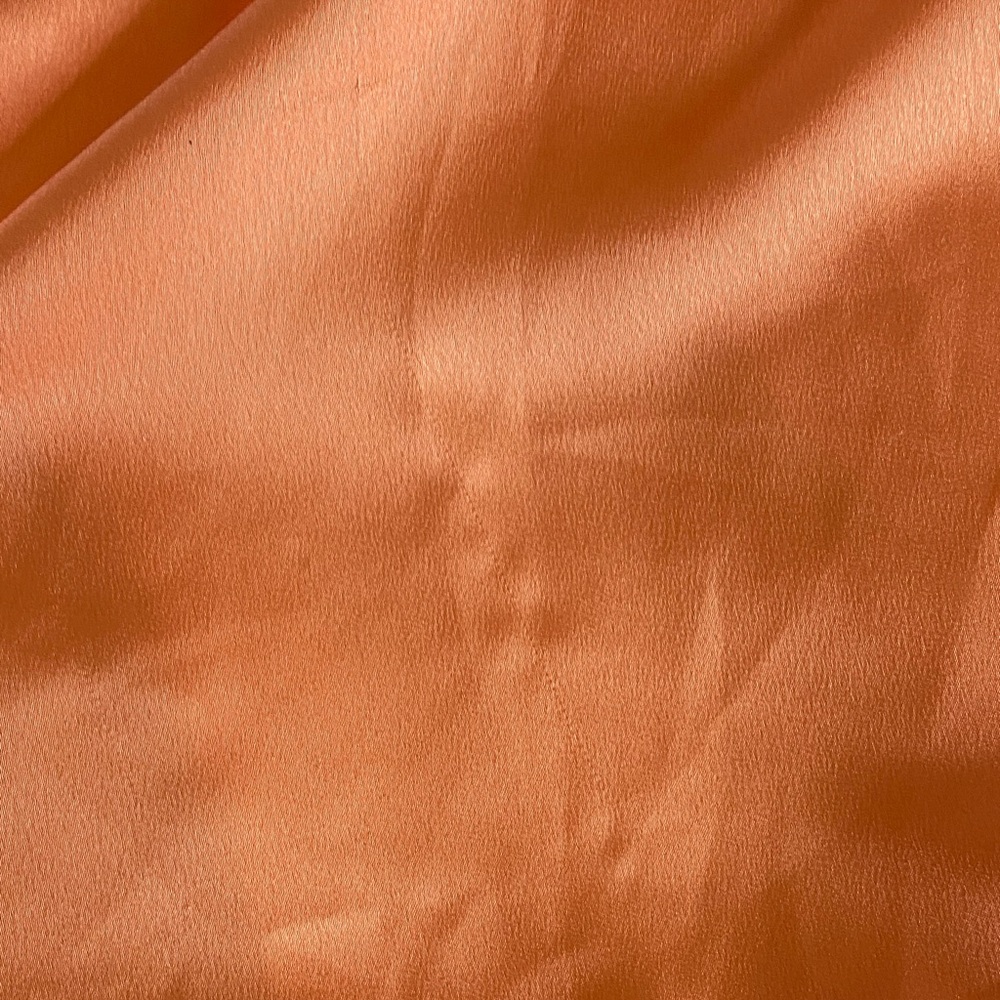 Show Me Your MuMu Peach Satin Tiered Ruffle Maxi Dress - Picture 7 of 16